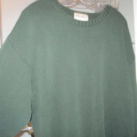 Eddie Bauer 100% Cotton Thick Chunky Winter Sweater - Size XXL Men's. - Picture 7 of 11